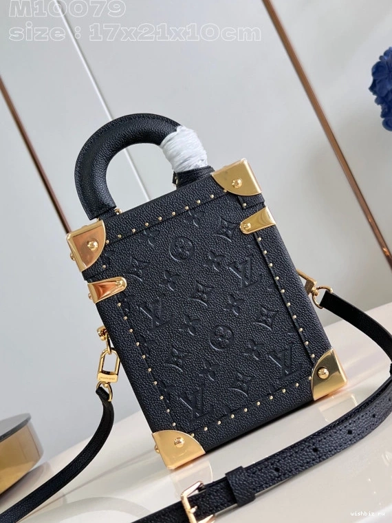 WIS VUITTON Box LOUIS Monogram Camera Canvas 1009